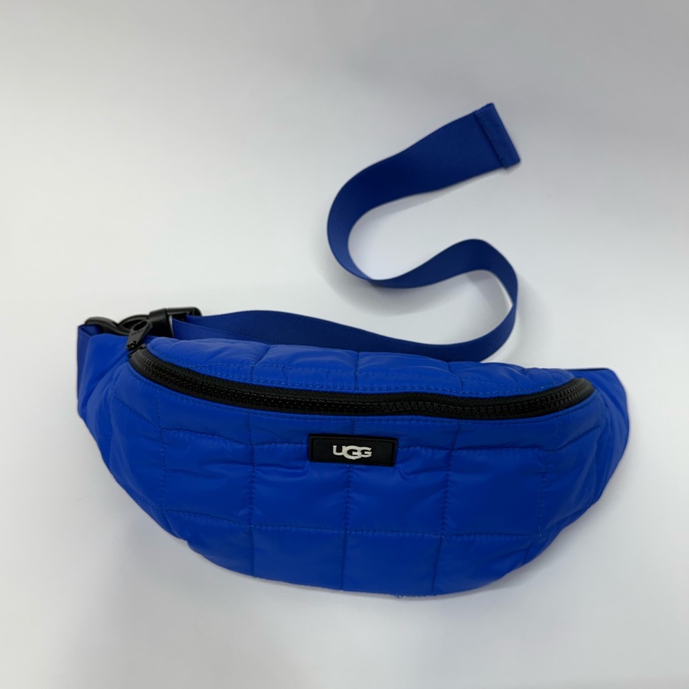 UGG Men's Quilted Belt Bag in Vibrant Blue